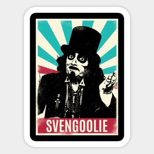 Vintage Retro Svengoolie Sticker